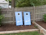 Enjoy a round of cornhole
